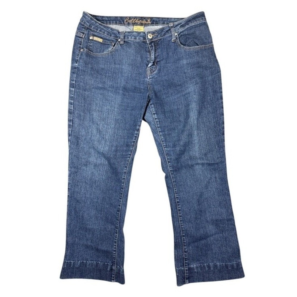 Bubblegum American Jeans Womens 18 Blue Bootcut‎ Stretch Embroidered B10406.302A